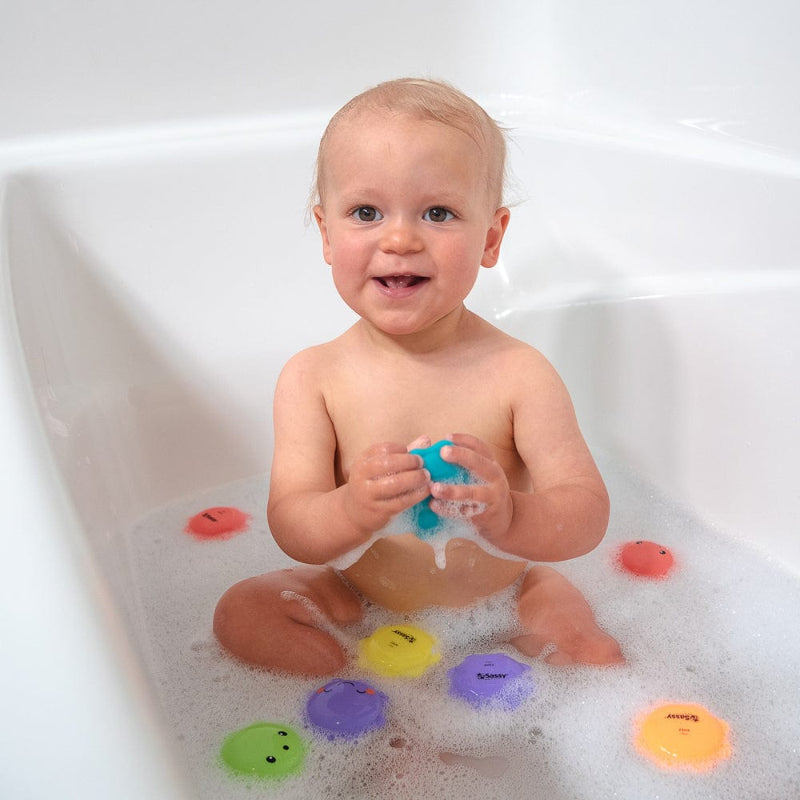Sassy Baby baby &amp; toddler bath toys Sassy Macaron Water Squirters - NEW