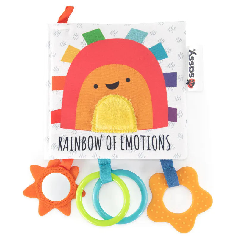 Sassy Baby Rainbow Of Emotions Activity Book - NEW