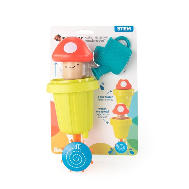 Sassy Baby Toddler bath toys Sassy Baby Water &amp; Grow Mushroom (6 months+) - NEW