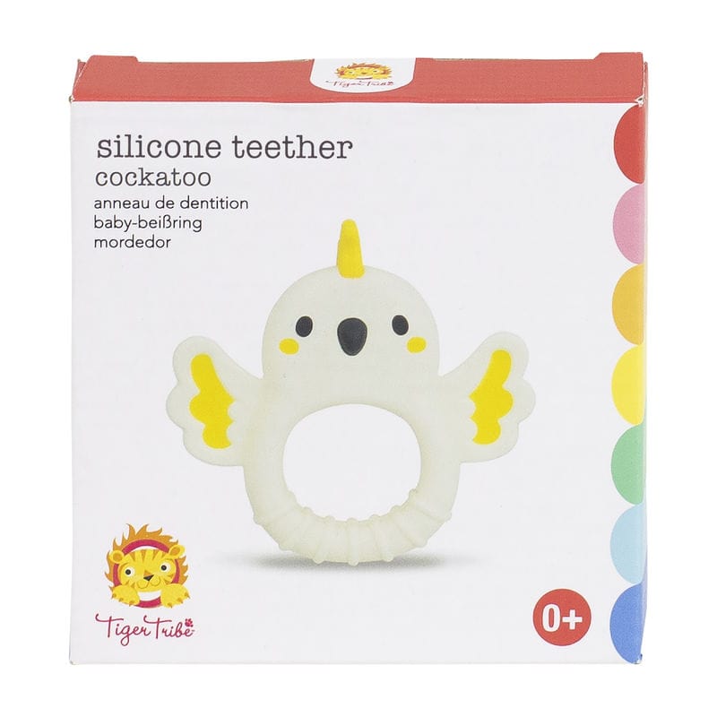 Tiger Tribe Baby Soothers Tiger Tribe Cockatoo Silicone Teether (birth+) - NEW