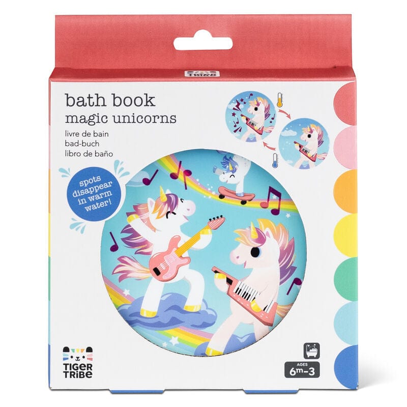 Tiger Tribe Toddler bath toys Tiger Tribe - Magic Unicorns Bath Book (6 months+) - NEW