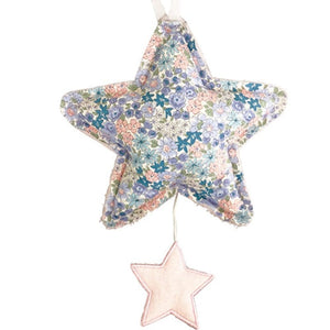 Neuroblastoma Australia Alimrose Star Musical - Pink Linen & Liberty Blue (birth+) - NEW