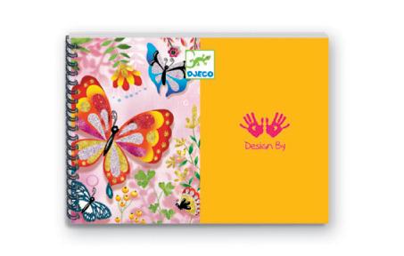 Neuroblastoma Australia DJECO Butterflies Glitter Boards Kit (ages 8+) - NEW