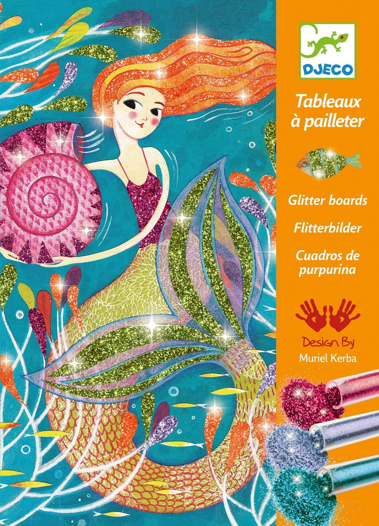 Neuroblastoma Australia DJECO Mermaids Glitter Boards Kit (ages 7+)