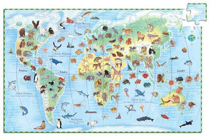Neuroblastoma Australia DJECO World Animals Observation Puzzle - 100 pieces (ages 5+) - NEW