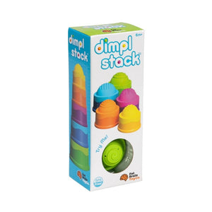 Neuroblastoma Australia Fat Brain Toy Co Dimpl Stack (ages 6 months+) - NEW
