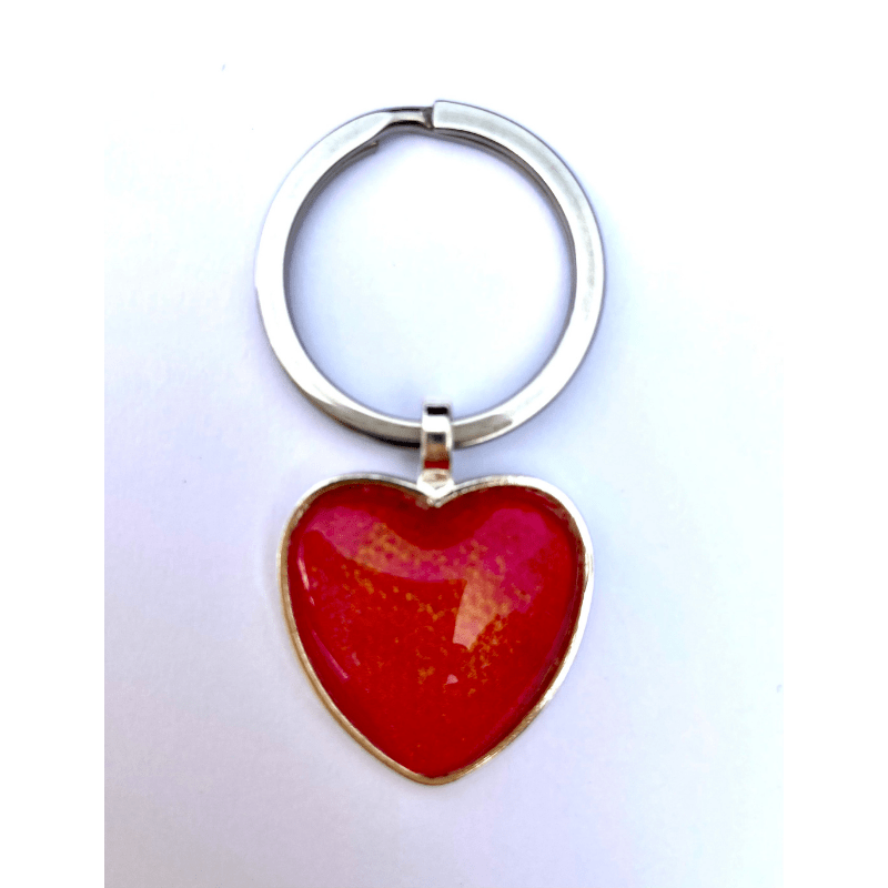 Neuroblastoma Australia Heart of Hope Pin with Keyring (3 colours)