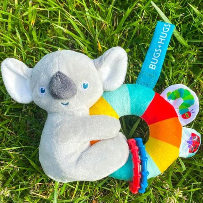 Neuroblastoma Australia The Very Hungry Caterpillar - Koala Activity Toy Rattle (birth+) - NEW