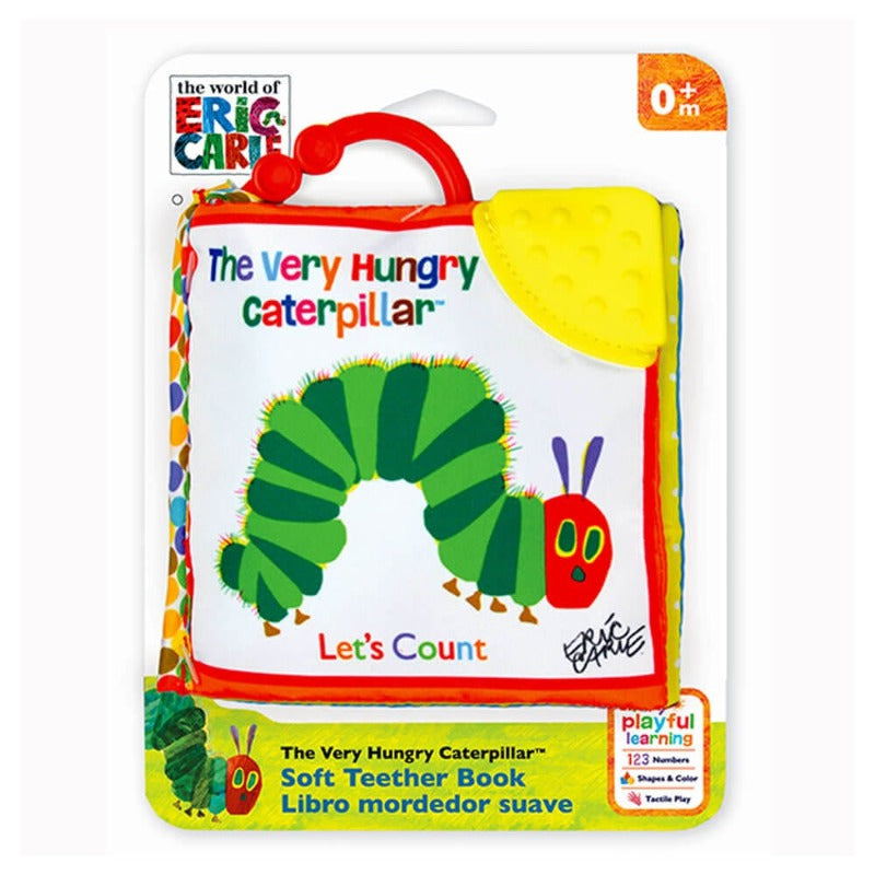 The Very Hungry Caterpillar Let's Count Clip-On Soft Book (birth+) 