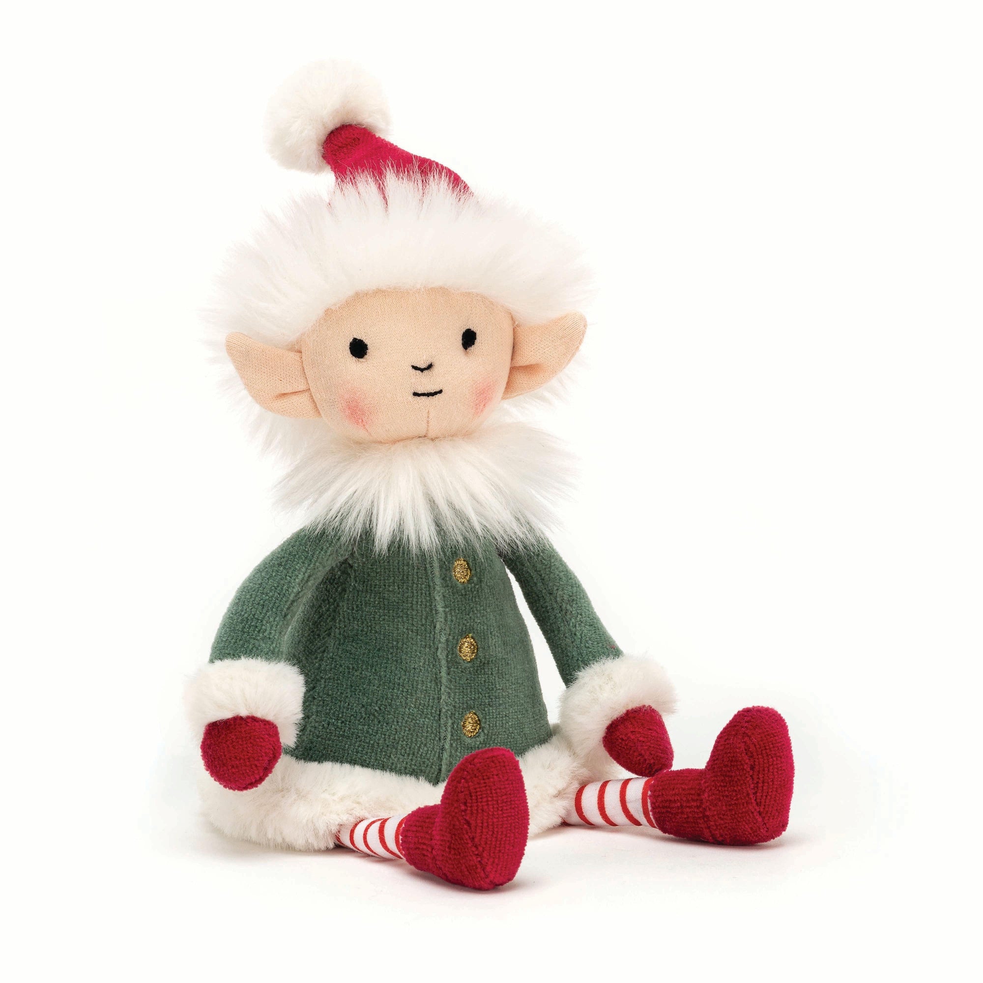 Neuroblastoma Jellycat Leffy Elf (Small) - NEW