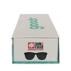 Run2Cure Black w/red Exclusive Run2Cure Goodr Sunglasses - NEW